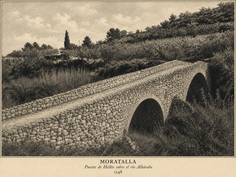 Puente sobre el río Alhárabe